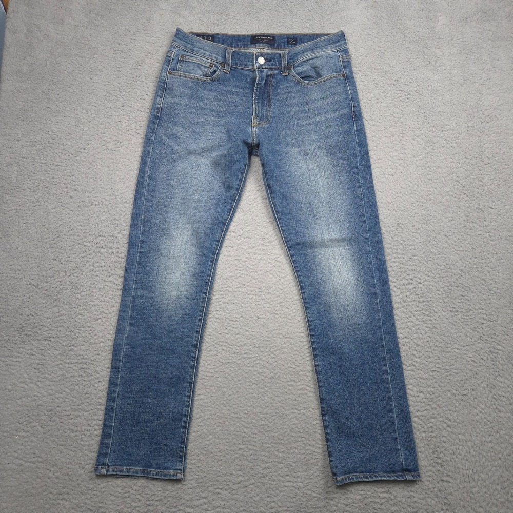 Lucky‎ Brand 410 Athletic Slim Jeans Mens 30x30 Blue Stretch Denim Pants